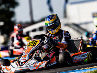 Gonzales (Sodi/Tm) fastest in KZ2 (photo D. Pastanella)