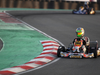 Dionisios Marcu will make his debut in KF in this season. He is picture here while racing in KF Junior in Bahrain