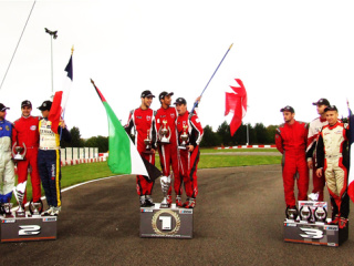 Batelco team of well-known French driver Alban Varutti and his two Arab teammates Ramez Azzam and Mohd Mattar win the 12h Endurance