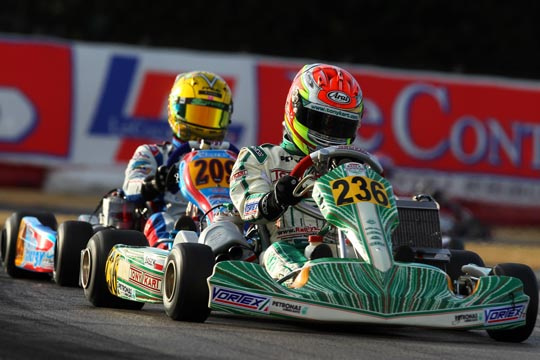 Good results on the occasion of the first WSK Master at La Conca. 