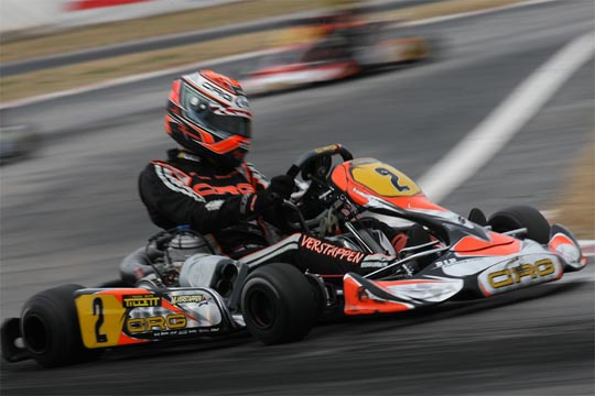 CRG IN SPAIN IN ZUERA WITH ITS WHOLE OFFICIAL TEAM FOR THE SECOND ROUND OF THE WSK EURO SERIES