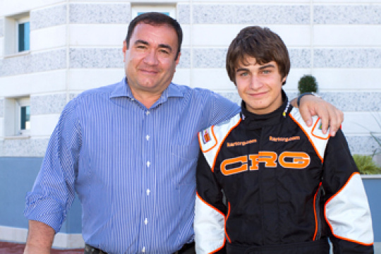 Mirko Torsellini, the young driver from Siena, joins the CRG-Maxter official team