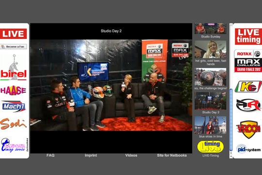 Rotax Grand Finals Don’t miss a second