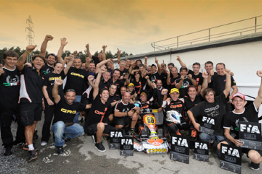 World Title for Thonon and 7 podiums for CRG at Genk!