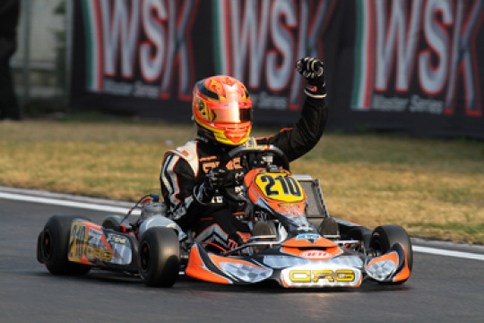 AWESOME PERFORMANCE FOR CRG IN THE WSK MASTER SERIES! WONDERFUL WINS IN KF2, KZ2 AND A PODIUM IN KZ1 IN THE RACE OF LA CONCA
