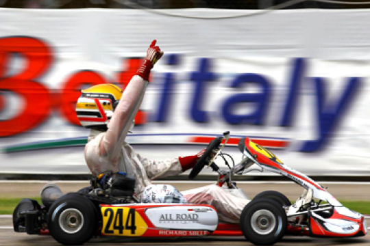 ART Grand Prix wins the first 2012 WSK Euro Series race in KF2