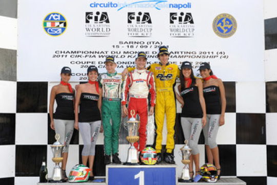 World Cup for KF2: all glory for Loris Spinelli