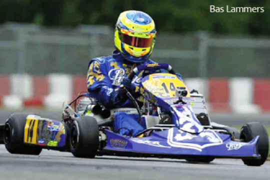 ONE STEP FROM THE PODIUM IN THE CIK-FIA EUROPEAN CHAMPIONSHIP IN KZ1