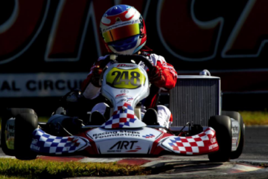 ART Grand Prix, the benchmark-setting Team in Round 1 of the 2012 CIK-FIA U18 World Championship