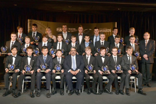 THE FIA AND THE CIK CELEBRATE THEIR 2011 KARTING CHAMPIONS