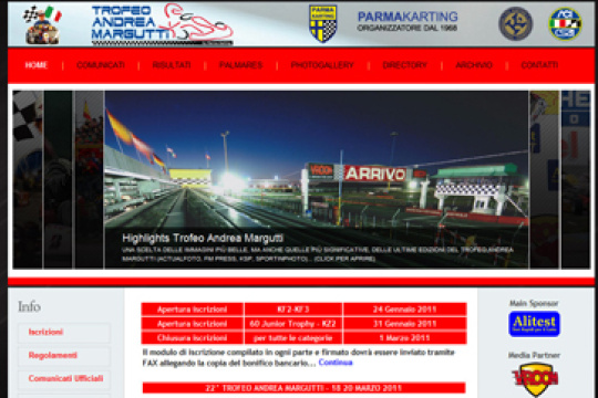 A NEW WEBSITE FOR THE 22nd ANDREA MARGUTTI TROPHY