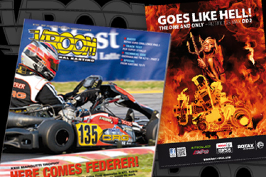 Rotax new exclusive poster with Vroom May issue
