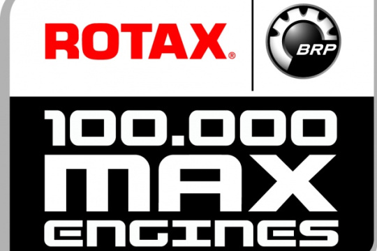100.000th Rotax Max engine leaves the line