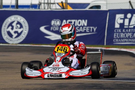 Half-full glass for ART Grand Prix at European Championships opener