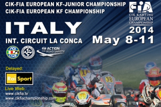 The CIK-FIA European KF and KF Junior starts this week