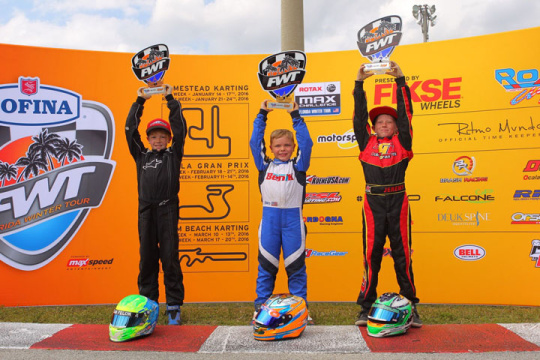 Benik drivers are ROK CUP USA winners and Florida Winter Tour Champions