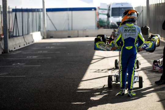 Laurens van Hoepen ready to get back on track in the WSK Euro Series