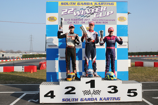 Iglesias, Travisanutto, Thompson and Spina are the winners of the 22nd Winter Cup in Lonato