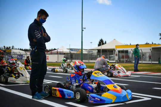 Mark Kastelic will be at Sarno circuit this weekend for another WSK race