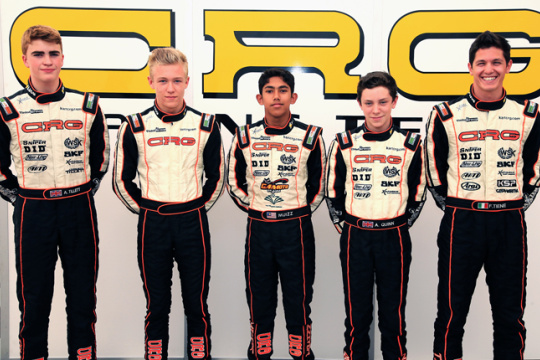 Crg heading to PFi for the European KF&KFJ Championship