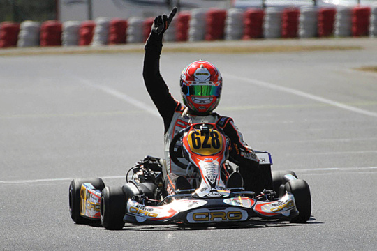 Great results in Euro Rotax. Bitter finale in the European KF