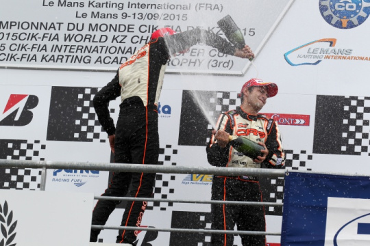 Great result for Crg at the 2015 KZ World Championship