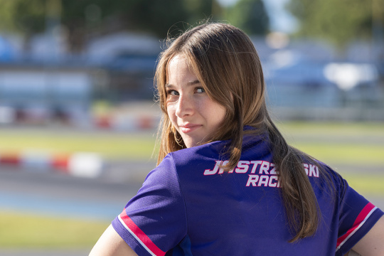 Julia Angelard is taking part in the next round of ROK in Jesolo