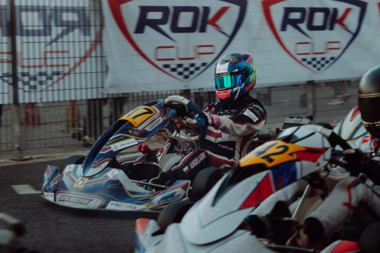Julia Angelard with impressive progress on the Franciacorta track