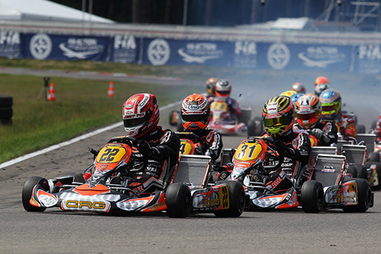 STELLAR CRG IN GENK'S HEATS WITH VERSTAPPEN AND LENNOX