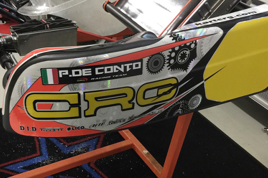 De Conto Crg works driver from 2015 