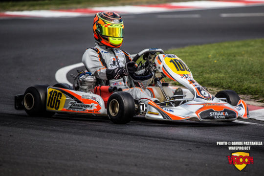 Ilott and Nielsen on front row for KF prefinal