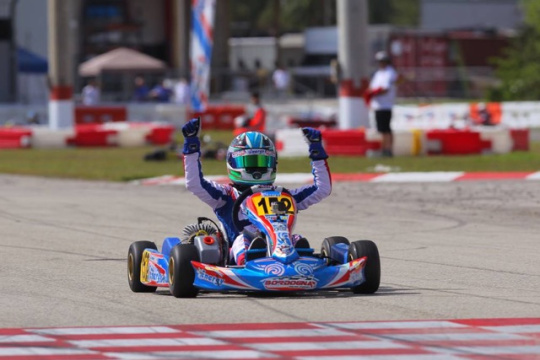Jak Crawford claims Florida Winter Tour Championship in Vortex Mini ROK