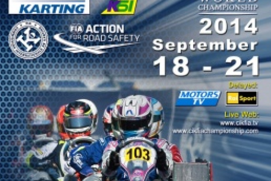 The World CIK-FIA KF & KFJ Championship ready to start