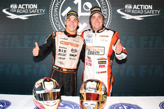 CRG, European Champions  with Hiltbrand in OK and Federer in KZ2