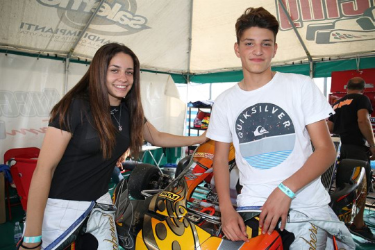 Marta Garcia Lopez joins the Italian ACI Karting Championship in KZ2 class.