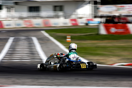 Gamoto in Siena for the third round of ACI Karting