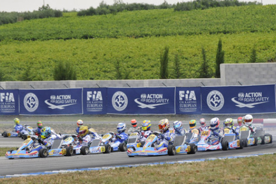 The race for the KF and KFJ European Championships starts in Ortona