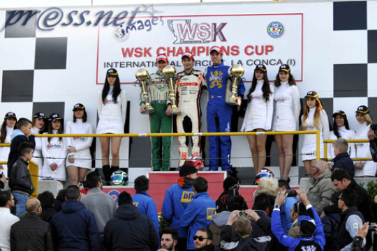 The first WSK victories of 2014 awarded at La Conca