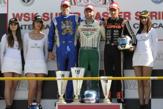 The WSK Super Master Series has its winners