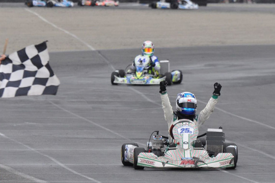 Wet third round for the Los Angeles Karting Championship