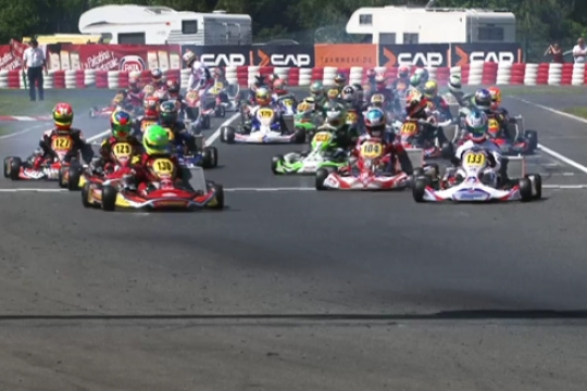 KZ2-Prefinal 1. Easy drive for Lundberg and Zanchetta. Romkema, Midrla and Bray out 