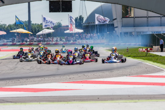 At what point are OK karts?