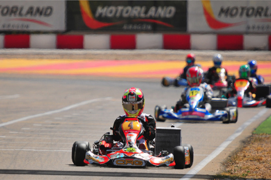 Pedro Hiltbrand KZ2 Spanish Champion  on CRG-Maxter