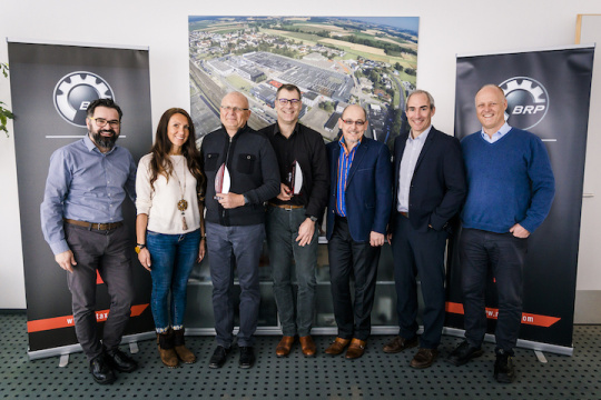 BRP-Rotax honoured its kart distributors
of the year 2018