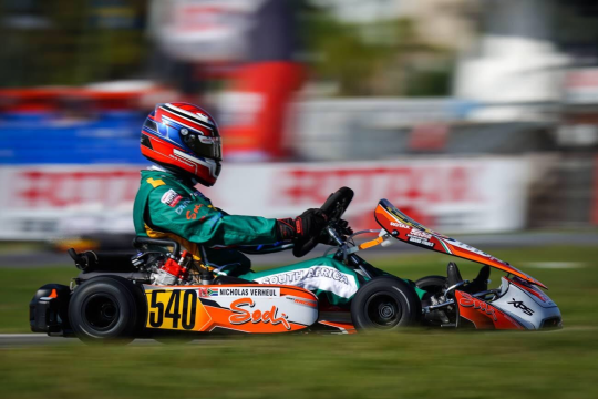 Rotax DD2 chassis with CIK-FIA homologated rear bumper for FIA karting calendar 2020 events.