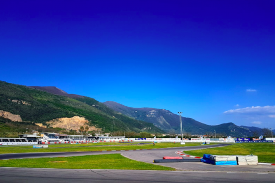 Kart Grand Prix of Italy - Friday: Aron and Maloney post the best laps