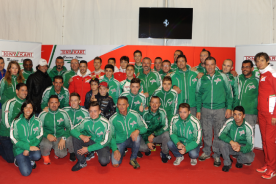 First test day FDA - Tony Kart Racing Team