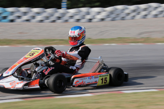 CIK-FIA Asia-Pacific KZ championship - Tom Leuillet signs the first day