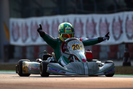 First race, first victory