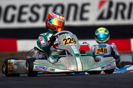 22nd Winter Cup double face for Tony Kart